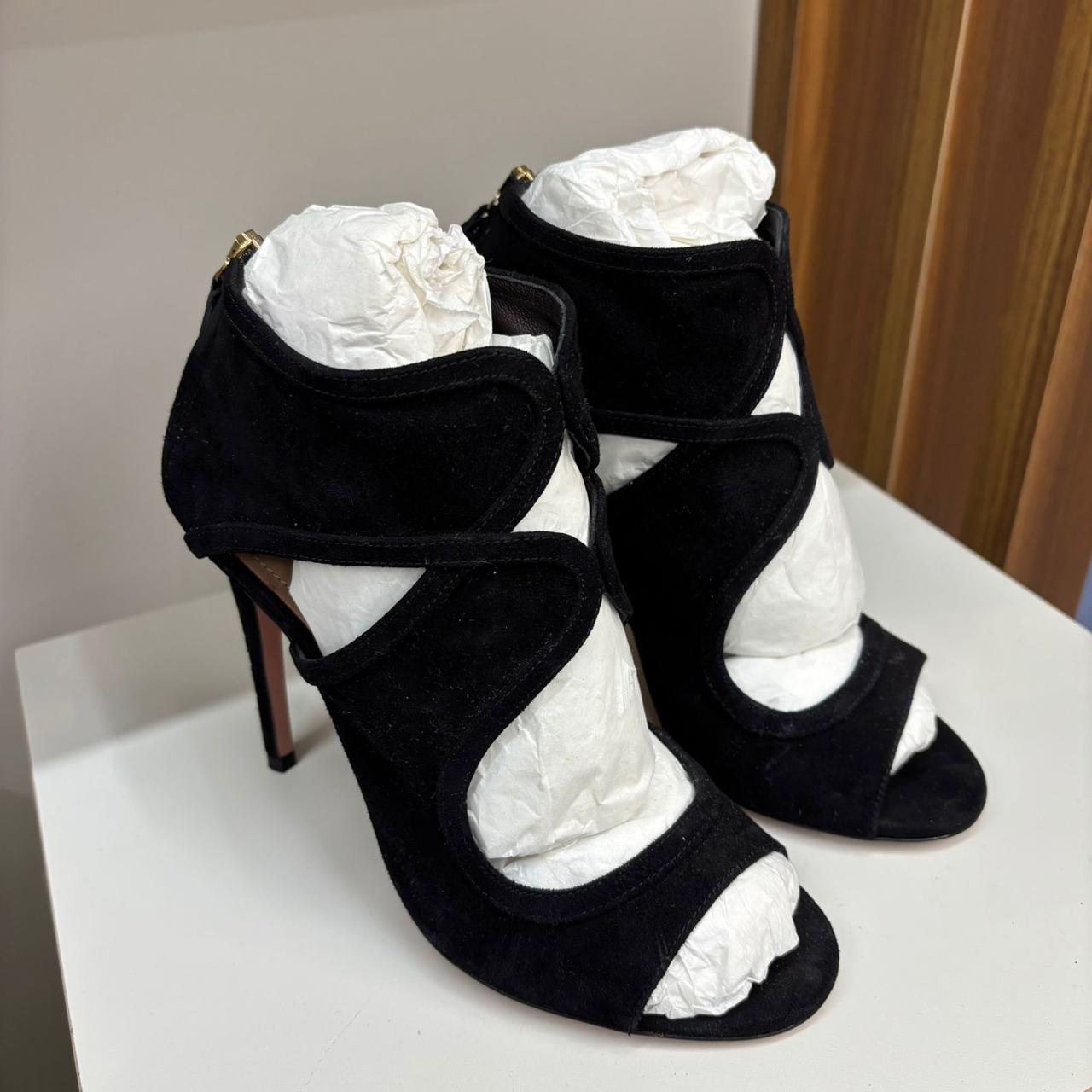 Sapato Aquazzura Antonia preto TAM. 33,5 br