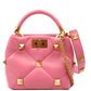Bolsa Valentino Roman Stud Rosa
