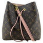 Bolsa Louis Vuitton NéoNoé Monogram Rosa