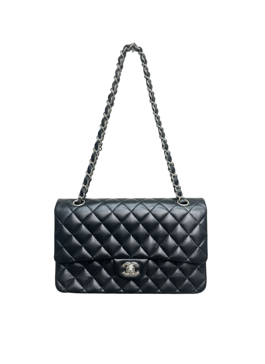 Bolsa Chanel Double Flap Preto
