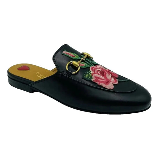 Mule Gucci flores Tam 37 BR