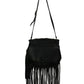 Bolsa Gucci Nouveau Fringe Medium Preto