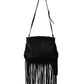 Bolsa Gucci Nouveau Fringe Medium Preto