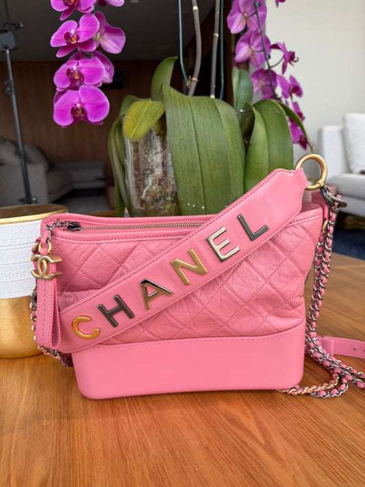 Bolsa Chanel Gabriele Rosa
