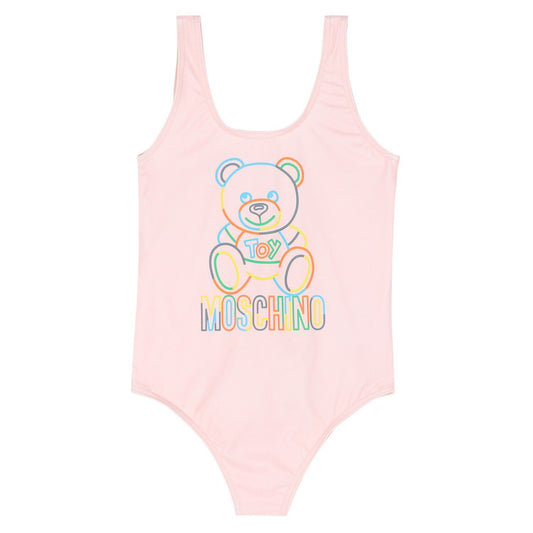 Maiô Moschino Rosa Infantil