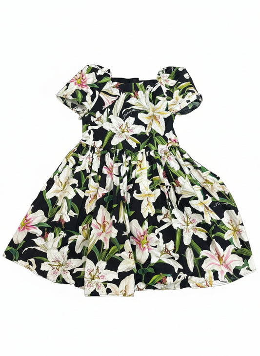 Vestido Dolce & Gabbana Estampado Infantil Tam. 4