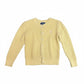 Cardigã Polo Ralph Lauren Amarelo Infantil Tam. 3
