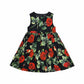 Vestido Dolce&Gabbana preto floral Tam. 2-3 anos