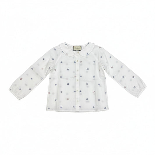 Camisa Gucci branca infantil Tam. 2