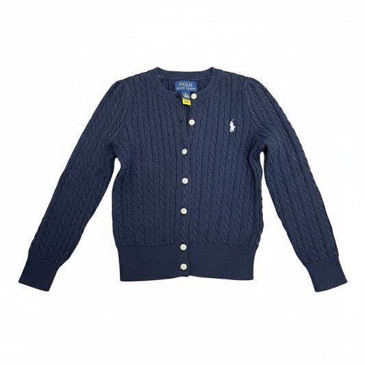 Suéter Ralph Lauren Azul Marinho Infantil Tam 5