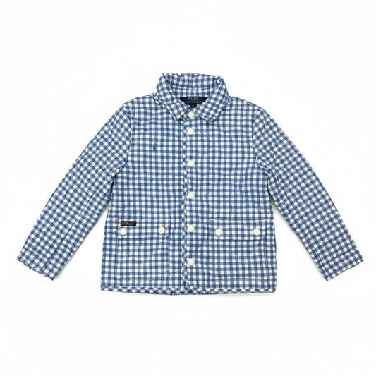 Casaco Polo Ralph Lauren Xadrez Infantil Tam 5