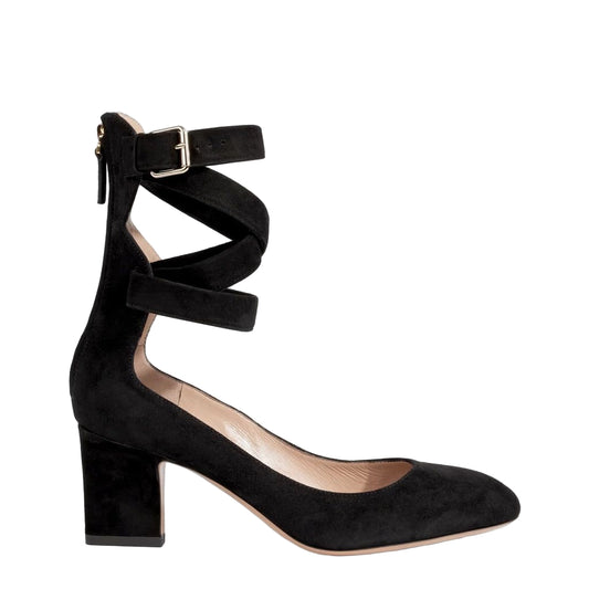 Sapato Valentino Camurça Preto Tam. 34 BR