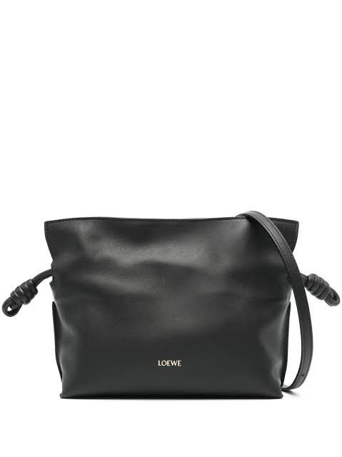 Bolsa Flamenco Loewe Preta
