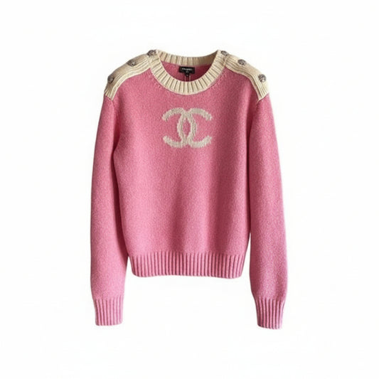 Suéter Chanel Rosa Tam. G BR