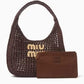 Bolsa Miu Miu Crochet Rete Hobo