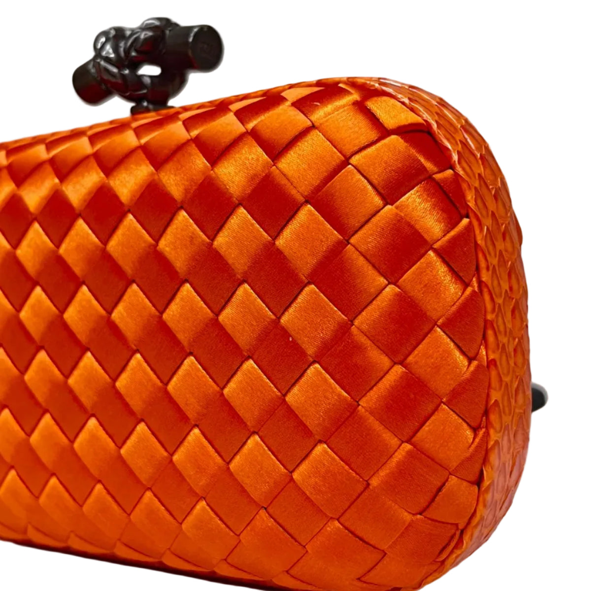 Cluch Bottega Veneta Laranja