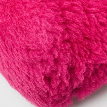 Bolsa Saint Laurent Loulou Puffer rosa