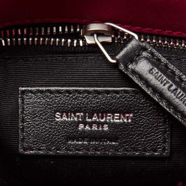 Bolsa Saint Laurent Loulou Puffer rosa