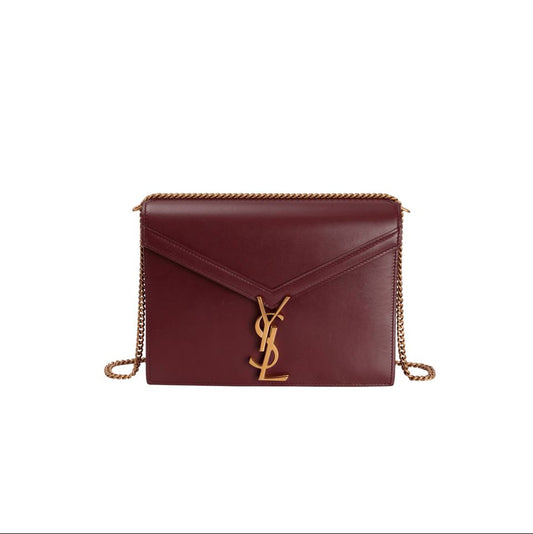 Bolsa Saint Laurent Cassandra Vinho