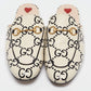 Mule Princetown Gucci preto e branco TAM 36 br