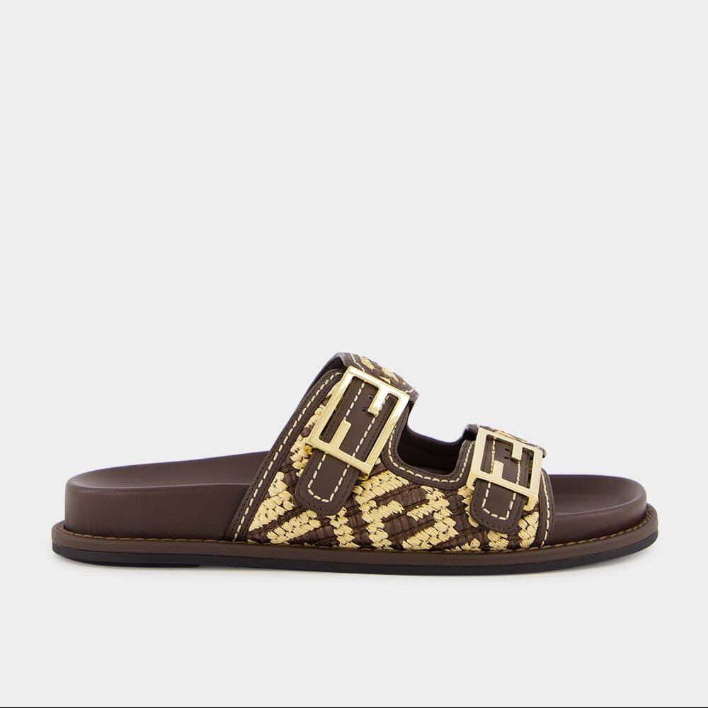 Papete Fendi Feel marrom TAM 35br