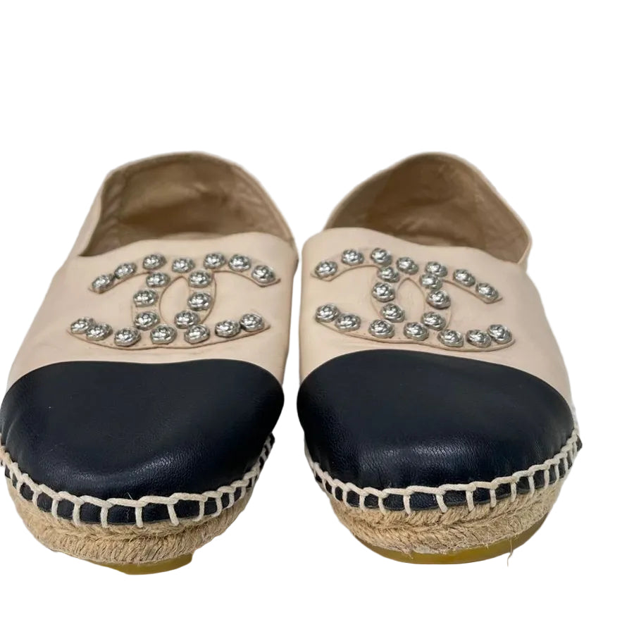 Espadrille Chanel Bege Tam. 39 Br