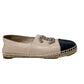 Espadrille Chanel Bege Tam. 39 Br