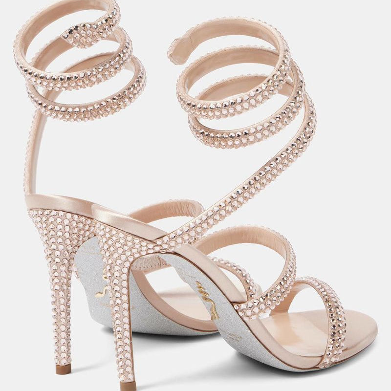 Sandália René Caovilla Cleo Rosa Tam. 36,5 Br