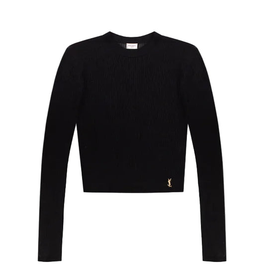 Blusa Saint Laurent Transparente Tam. PP Br