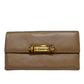 Carteira Gucci Bambu Marrom