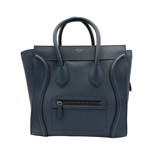 Bolsa Celine Luggage Micro Azul