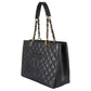 Bolsa Chanel Caviar Grand Shopping Tote Preta