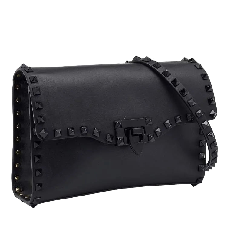 Bolsa Valentino Garavani Rockstud Preta