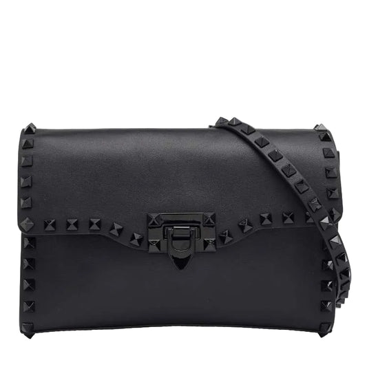 Bolsa Valentino Garavani Rockstud Preta