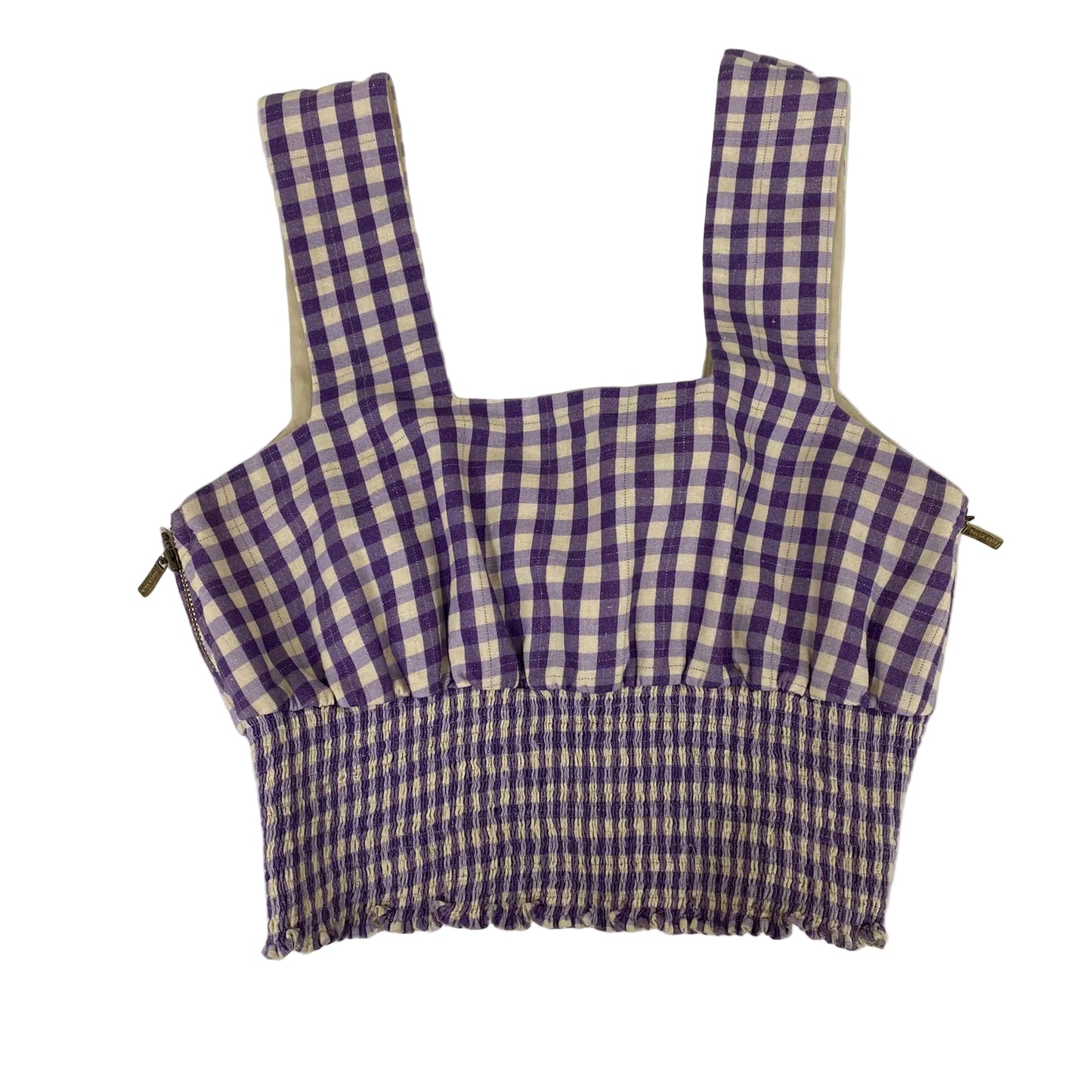 Conjunto Paula Raia Xadrez Roxo Tam 38 Br