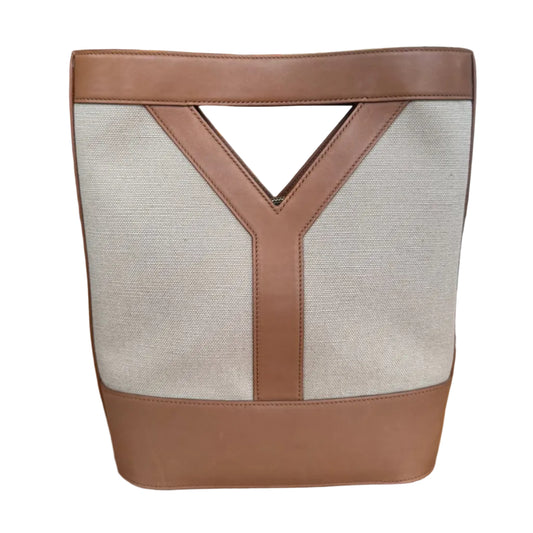 Bolsa Saint Laurent Bege e Marrom