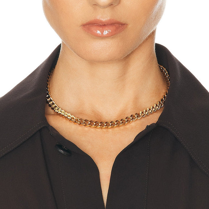 Colar Saint Laurent Fino Ouro Amarelo