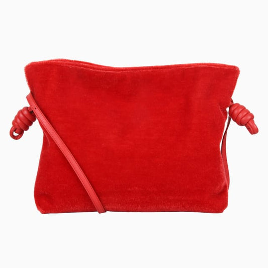 Bolsa Loewe Flamenco Knot ⁠Vermelho