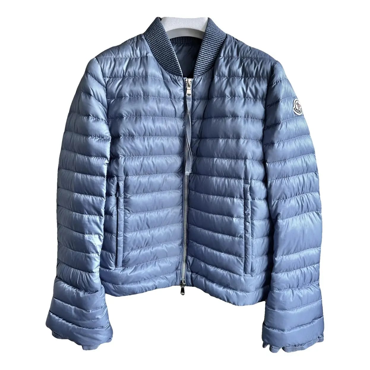 Jaqueta Moncler Azul Tam PP Br