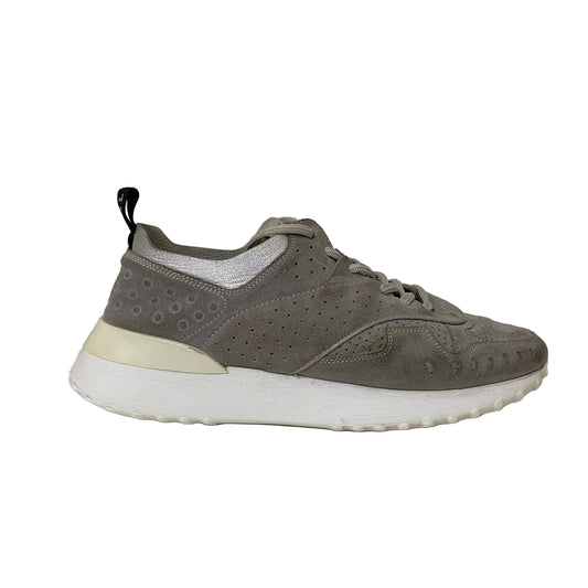 Tenis Tod's Cinza Camurça Tam 37 Br