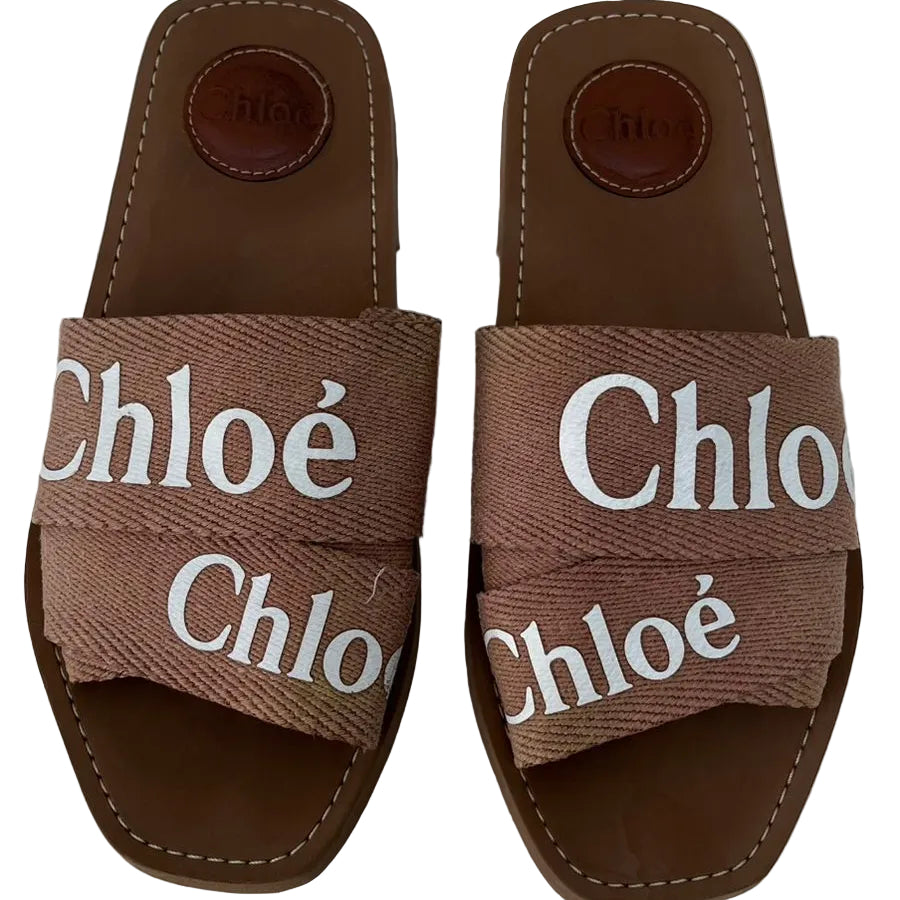 Rasteira Chloé Marrom Tam. 34b Br