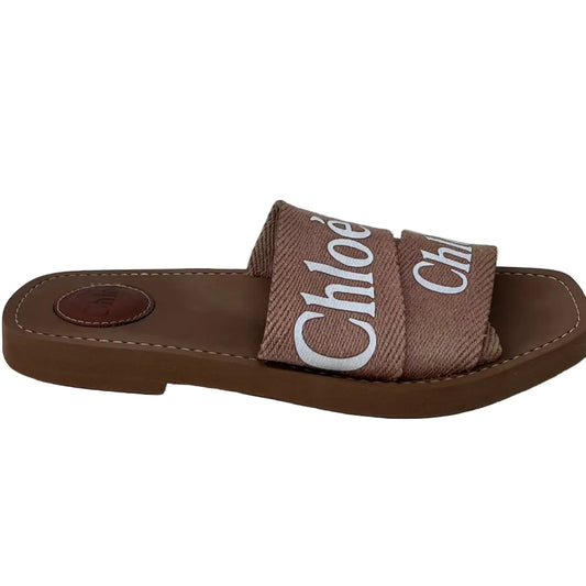 Rasteira Chloé Marrom Tam. 34b Br