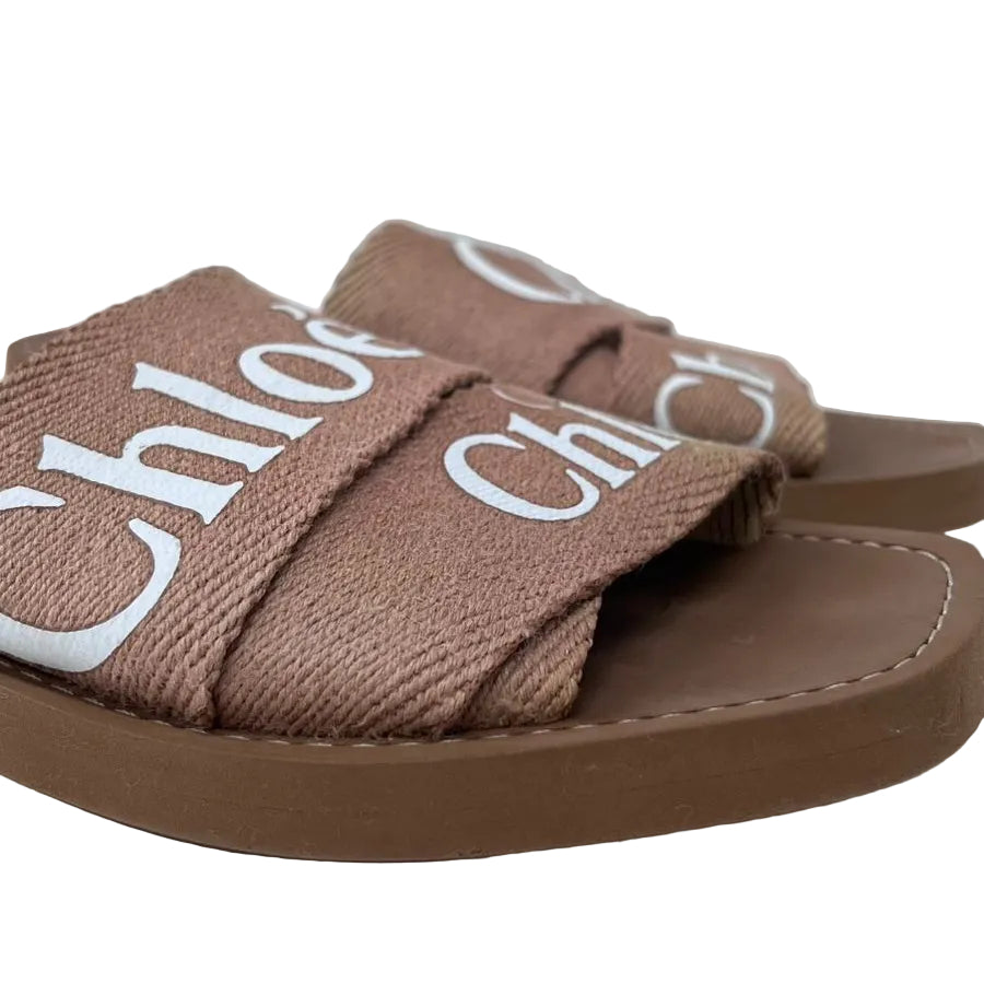 Rasteira Chloé Marrom Tam. 34b Br