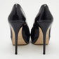 Sapato Jimmy Choo Preto Envernizado Tam. 37,6 Br
