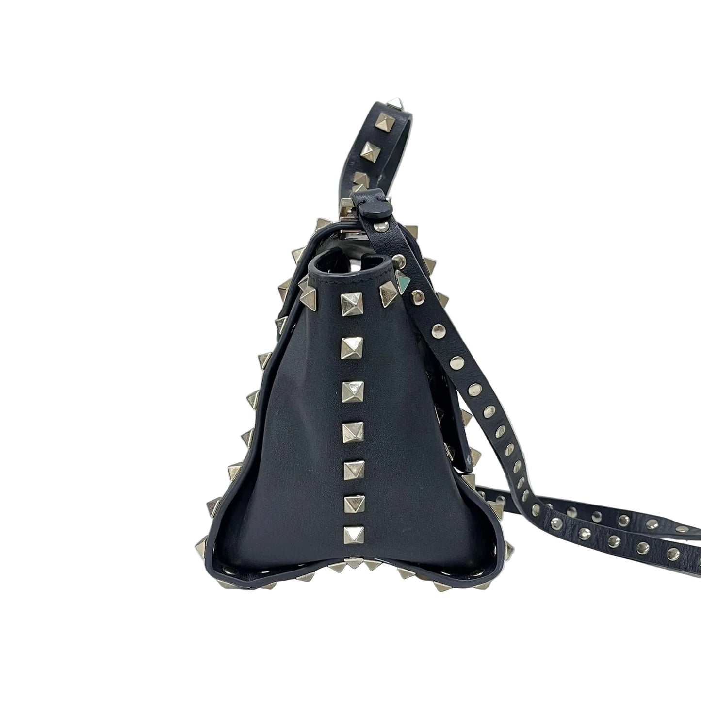 Bolsa Valentino Garavani Rockstud Preta