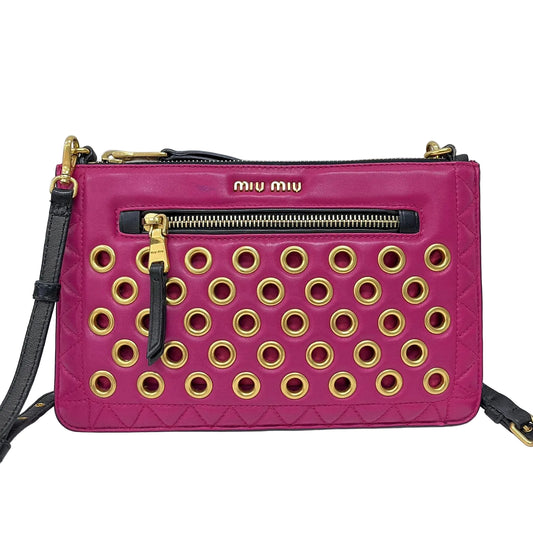 Bolsa Miu Miu Rosa