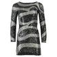 Vestido Emilio Pucci Preto Lantejoulas Tam. 36/38 Br