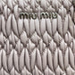 Bolsa Miu Miu Matelassê Roxo Claro