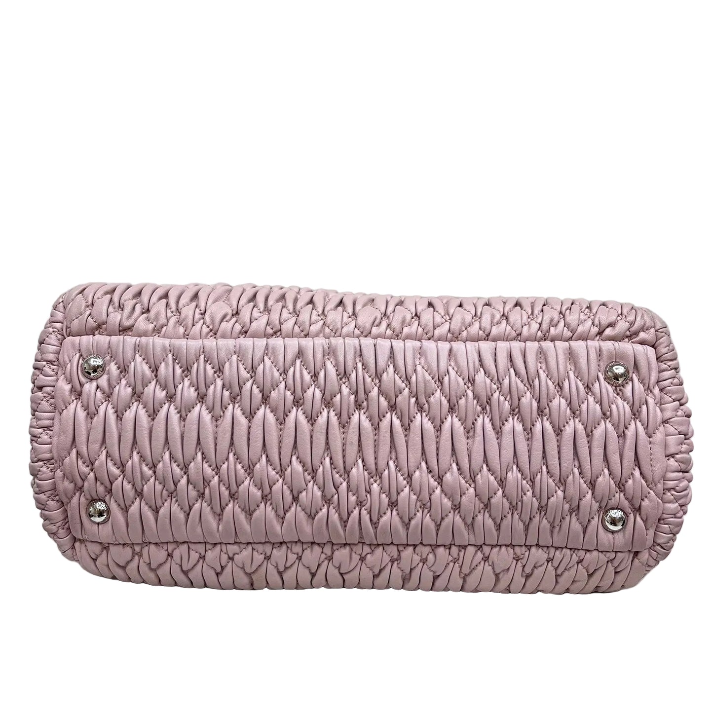 Bolsa Miu Miu Matelassê Roxo Claro