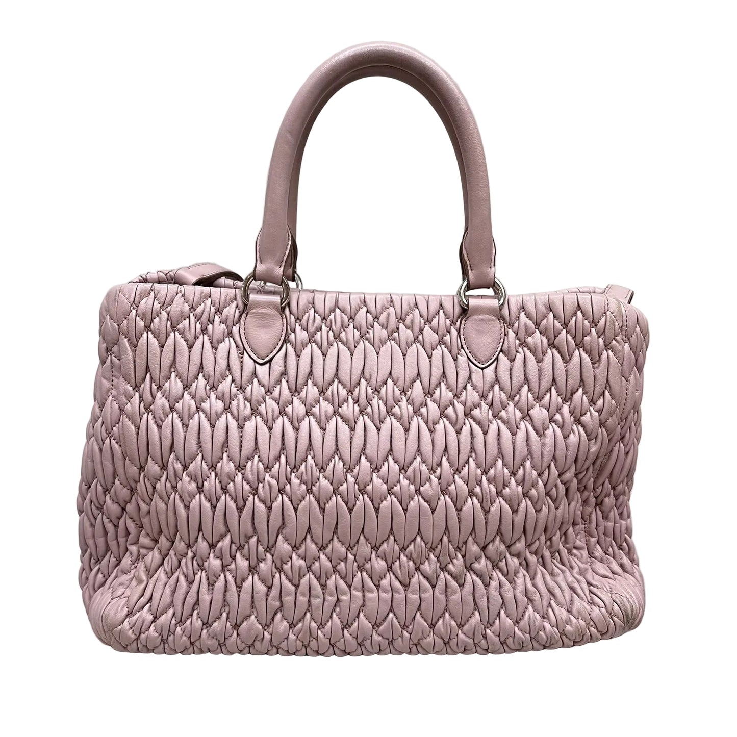 Bolsa Miu Miu Matelassê Roxo Claro